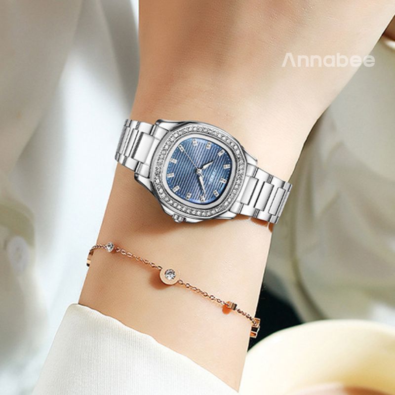 Relógio Prata Feminino 36mm Sinobi